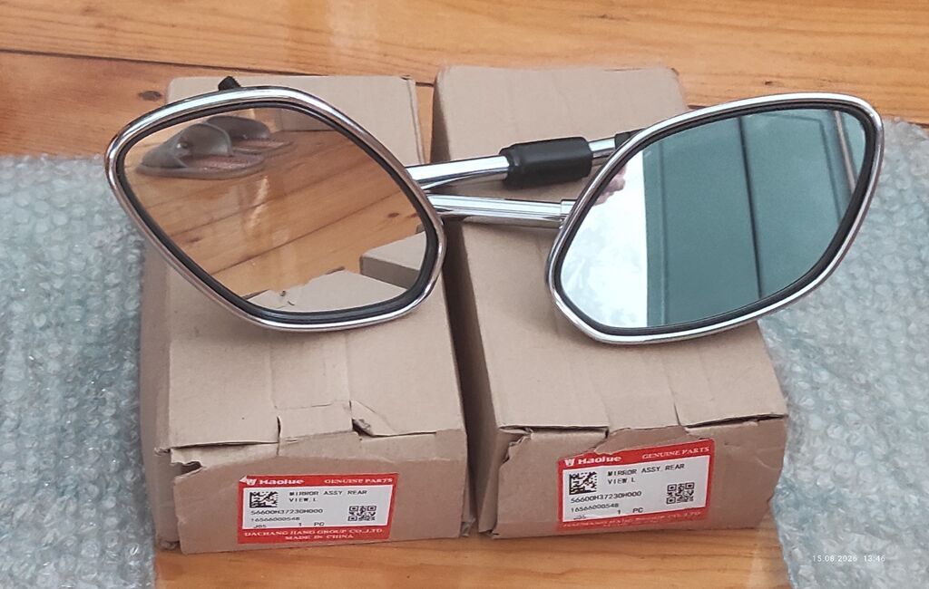 Haojue Genuine Parts motosiklet arxa baxış güzgüsü – sağ və sol cüt