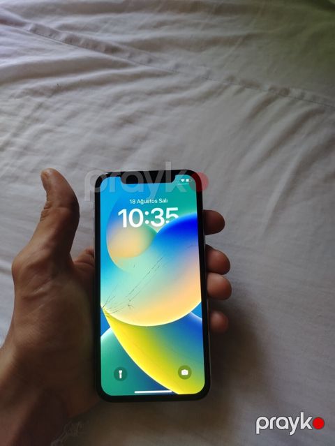 IPhone X, 64 GB, Gümüşü, Face ID