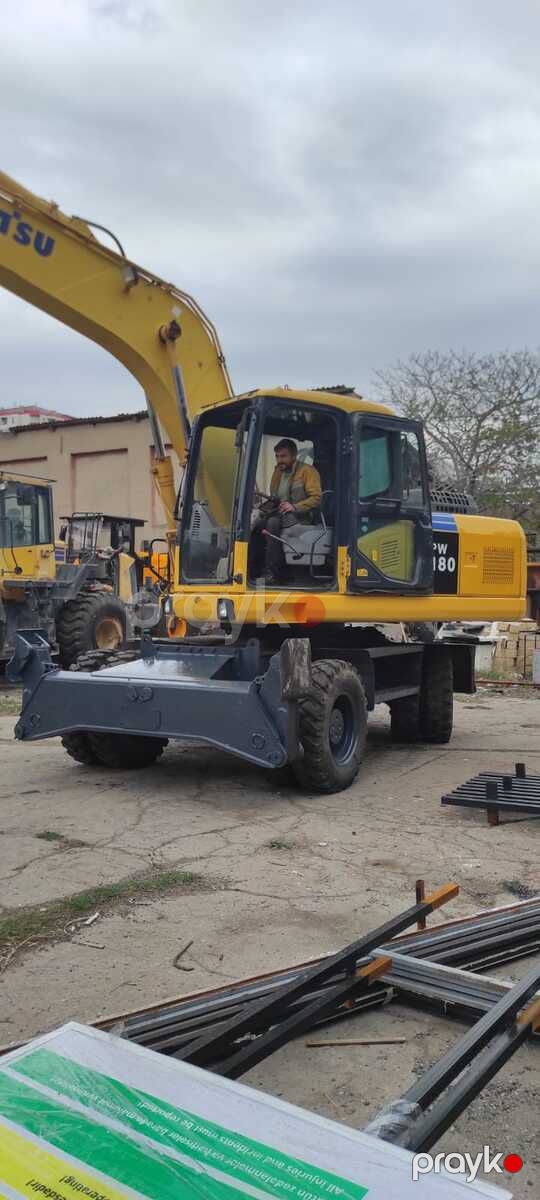 Təkərli Ekskavator "KOMATSU PW180-7, 19 ton, 2008-ci il — Avto, Bakı (5)