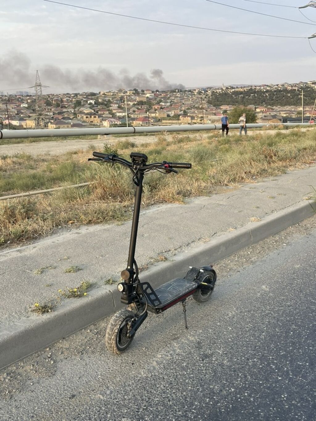 Elektrik skuter – şəhər və kənar yollar üçün - Güclü elektrikli