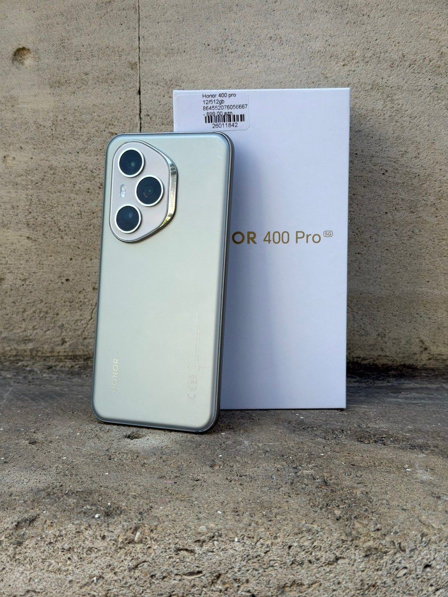 Honor 400 Pro Lunar Grey 512GB/12GB — Smartfonlar, Bakı