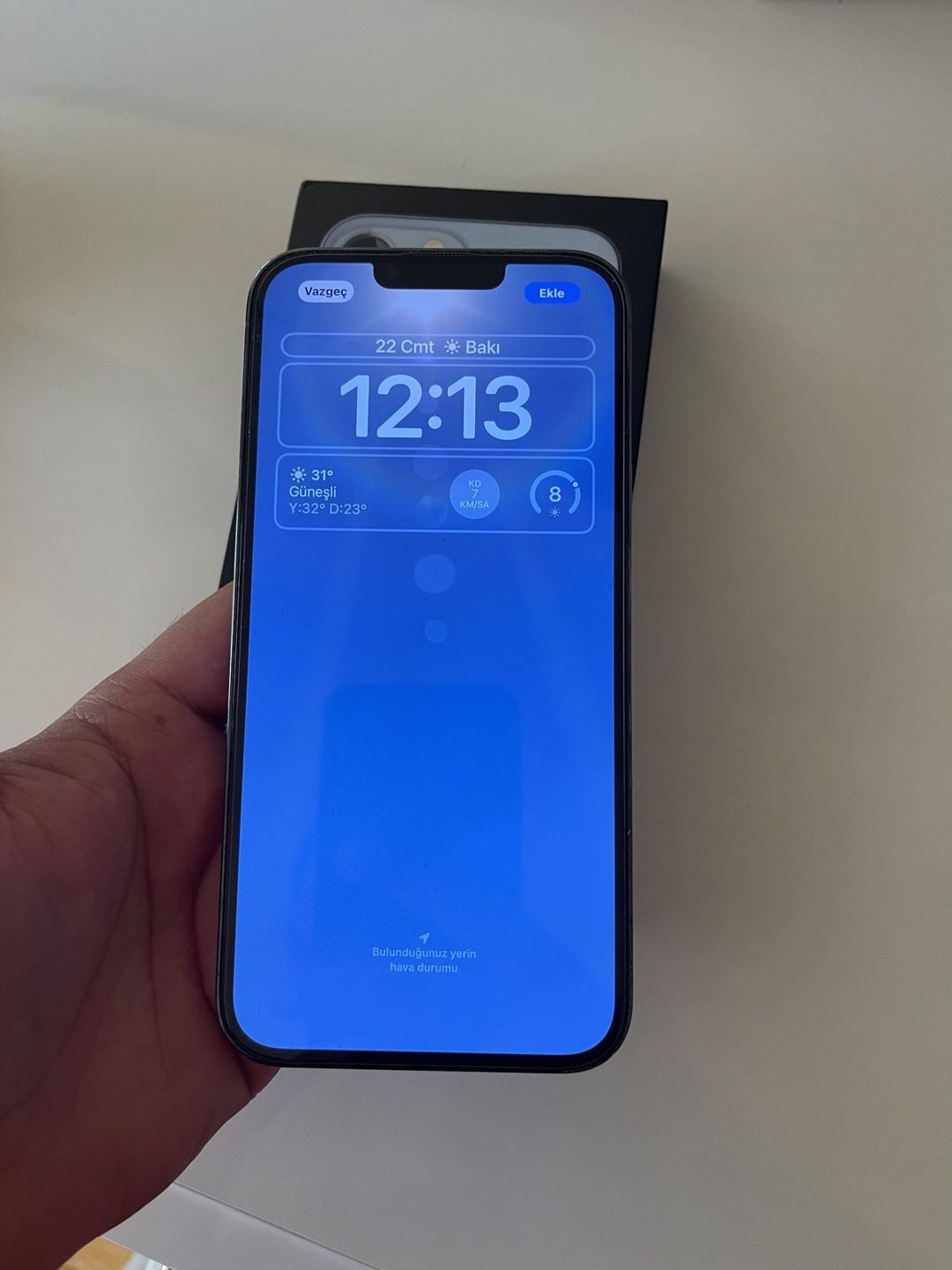 Apple iPhone 13 Pro Max Sierra Blue 128GB/6GB — Telefonlar və qadjetlər, Bakı (3)