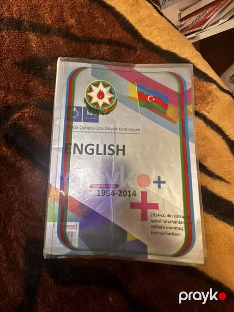 Tam yararlıdır istifadəyə Məhsul: İngilis dili test toplusu (TQDK/DİM)