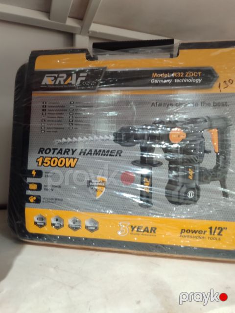 RAF Rotary Hammer R32 ZDCT – Professional Tools Xüsusiyyətlər: - Güc — Digah