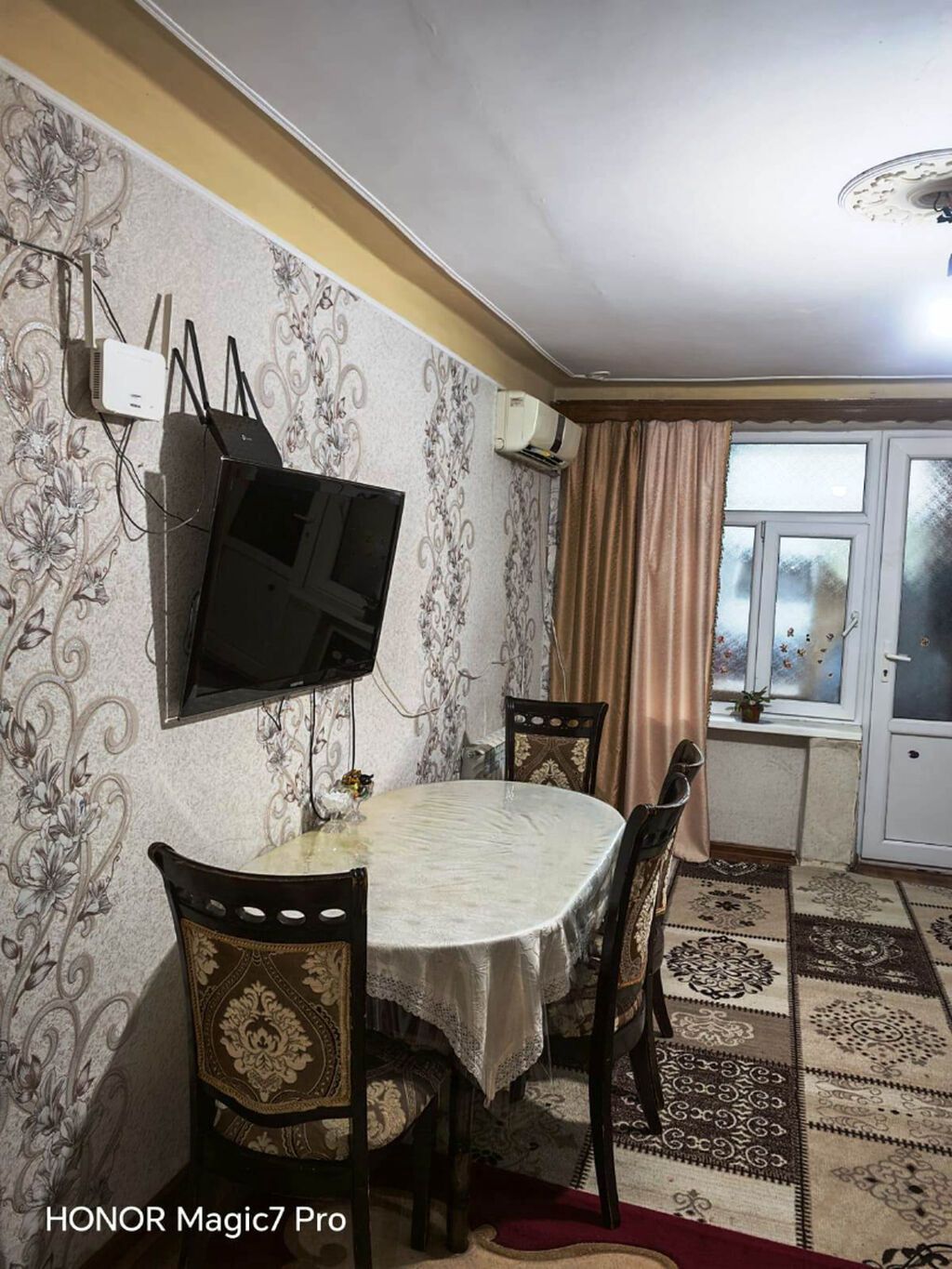 Qara Qarayev metrosuna yaxın 5/1 mərtəbəsi 2 otaqlı təmirli əşyalı