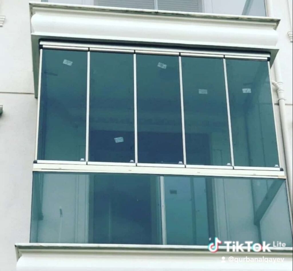 Şüşə balkon və ayırma sistemləri – ölçüyə uyğun hazırlanır Məhsullar — Tikinti və təmir, Bakı (2)