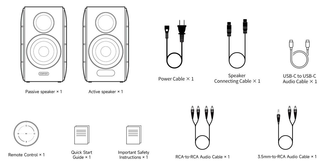 Dinamik Edifier S880DB MK II White — Elektronika, Bakı (6)