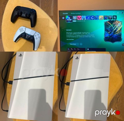 PlayStation 4 (ağ rəng) komplekti - Konsol: Sony PlayStation 4, ağ
