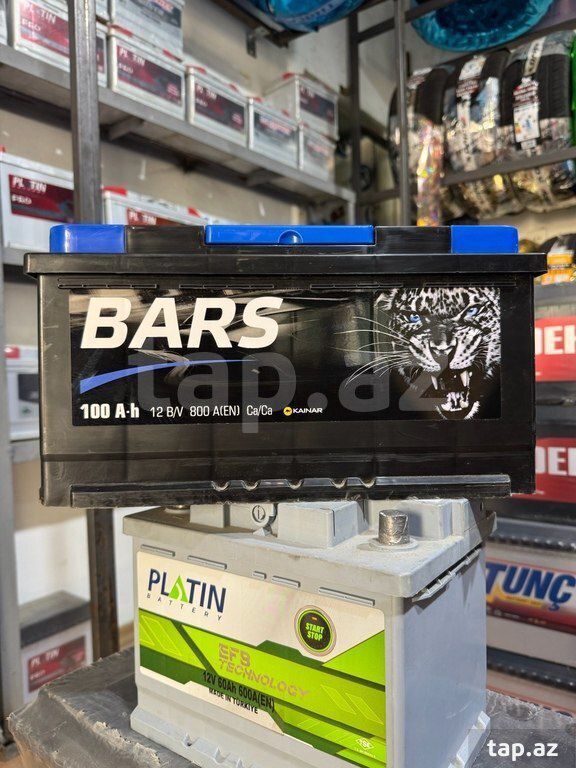 Akkumulyator "Bars 100Ah" — Ehtiyat hissələri və aksesuarlar, Bakı
