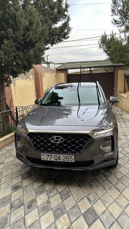 Hyundai Santa Fe, 2.0 L, 2018 il, 110 300 km — Avtomobillər, Bakı (8)