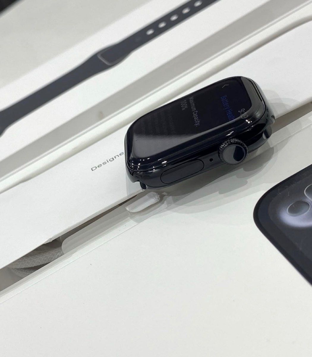 Apple Watch Series 11 Titanium Natural 46mm — Elektronika, Bakı (5)