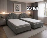 Yeni, Təknəfərlik çarpayı, Bazasız, Matras ilə, Siyirməsiz, Azərbaycan — Furniture