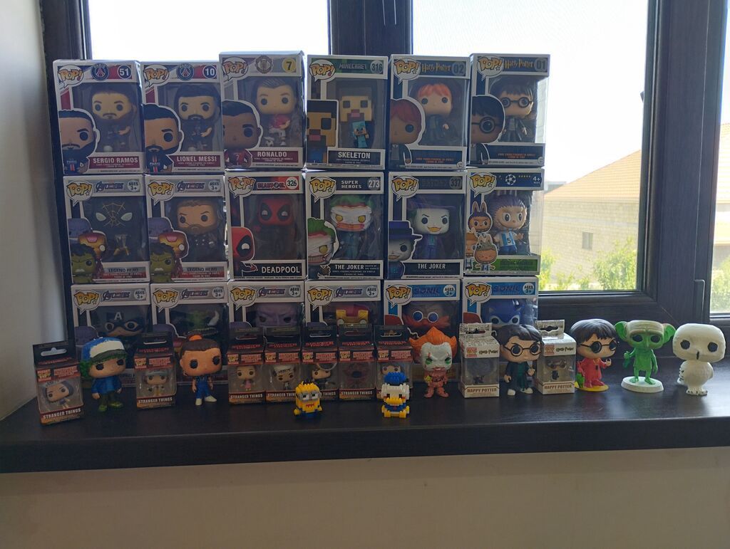 Funko Pop! kolleksiya fiqurları dəsti - Mövzular: Marvel Avengers