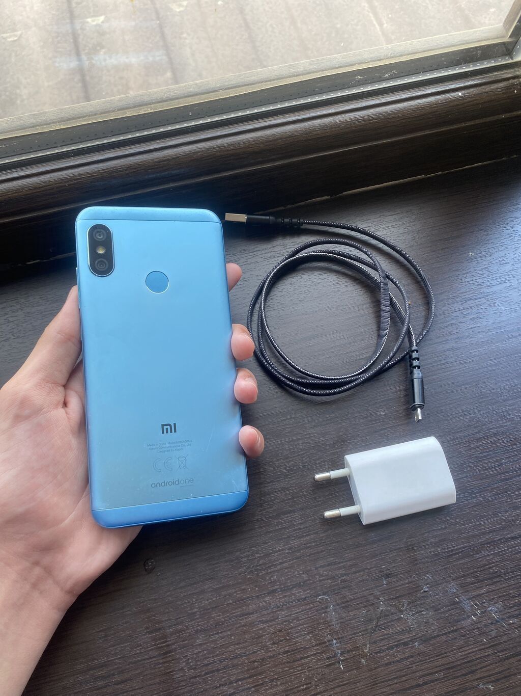 Xiaomi Mi A2 Lite, 32 GB, rəng - Mavi, Barmaq izi, İki sim kartlı — Xiaomi, Beyləqan