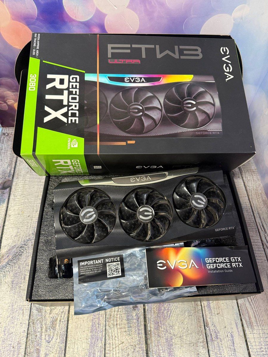 Evga RTX 3080 FTW3 Ultra Non RFB 10GB — Elektronika, Bakı