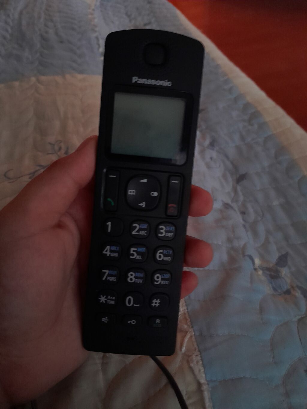 Panasonic simsiz ev telefonu - Marka/model: Panasonic DECT simsiz — Elektronika, Digah (2)