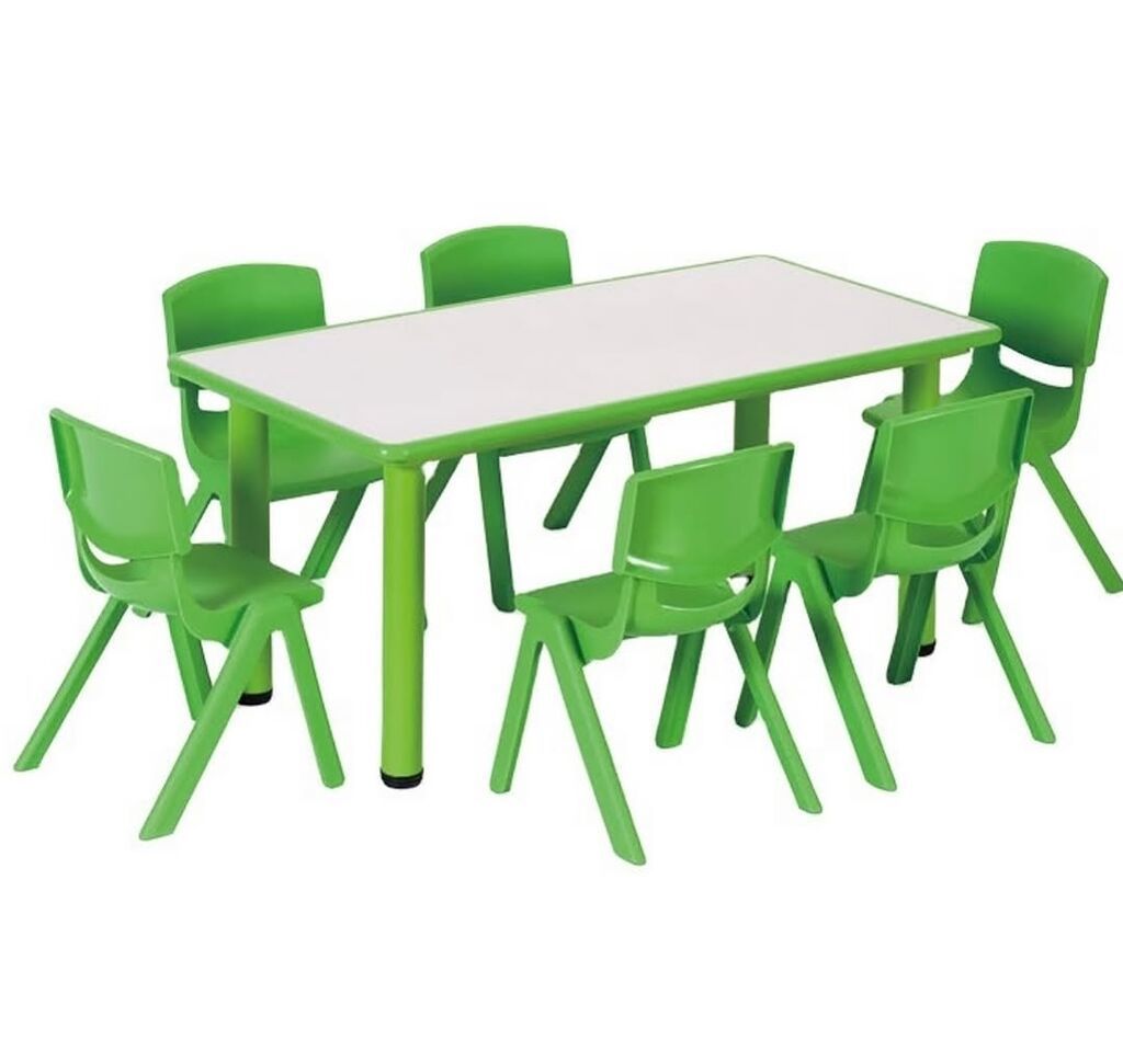 Uşaq bağçası və ibtidai siniflər üçün masa-stul dəsti - Komplekt: 1 — Mebel, Bakı
