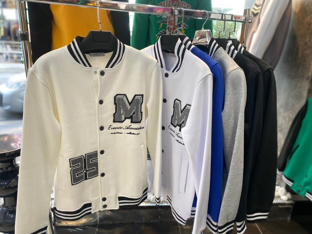 Unisex kollecsiya – varsity stilində snap düyməli jaketlər — Şəxsi əşyalar, Bakı (8)