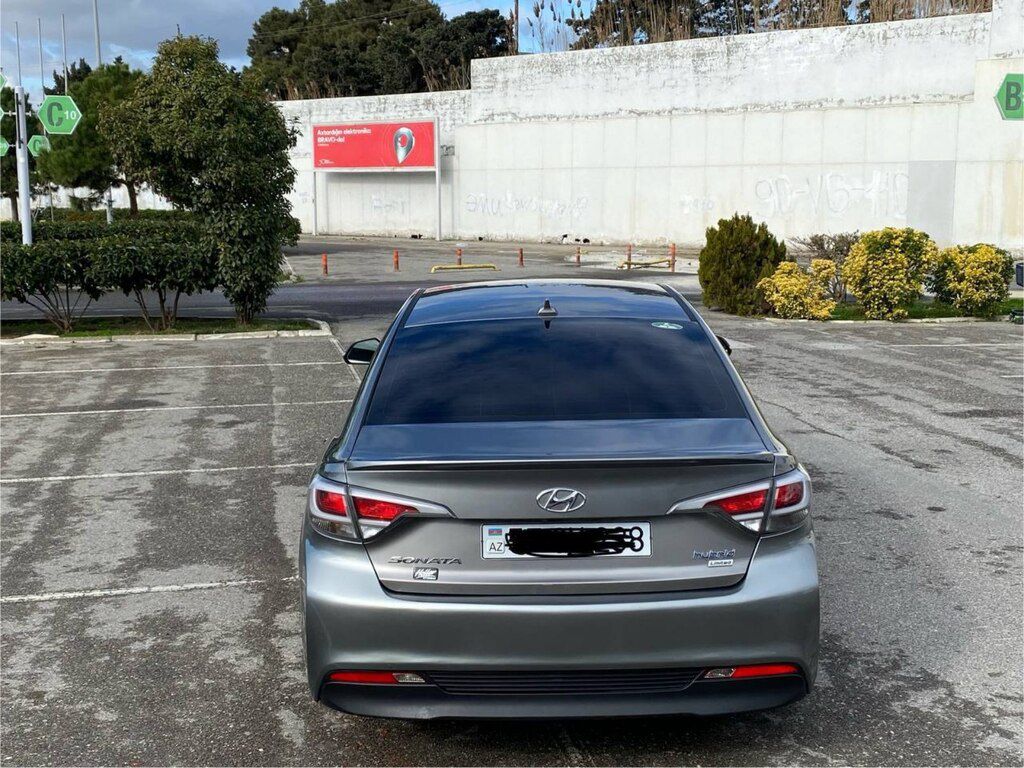 Hyundai Sonata, 2.0 L, 9.8 kWh, 2017 il, 196 000 km — Avtomobillər, Bakı (5)