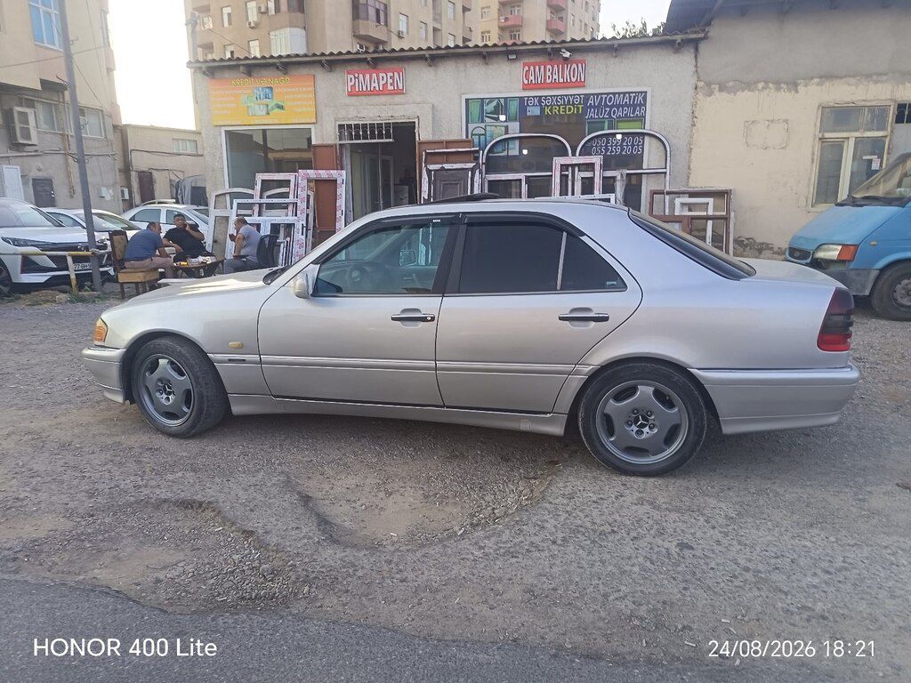 Mercedes C 200, 2.0 L, 1998 il, 400 000 km — Avtomobillər, Bakı (4)