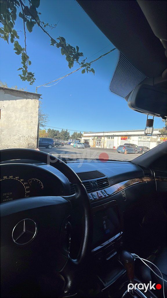 Mercedes S 320, 3.2 L, 2000 il, 490 000 km — Avtomobillər, Bakı (9)