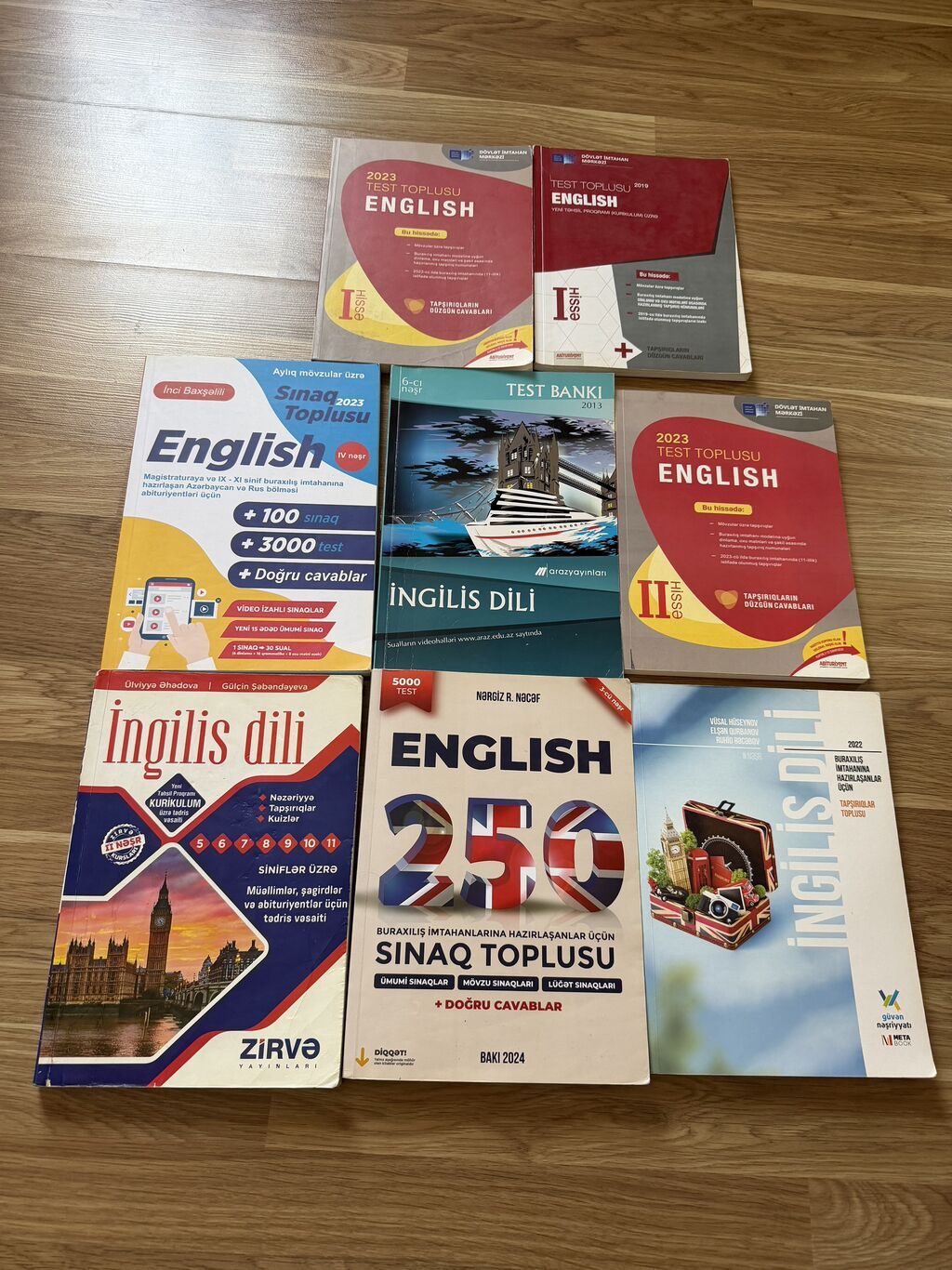 İngilis dili Testlər 5-ci sinif, Zirvə, 1-ci hissə, 2023 il