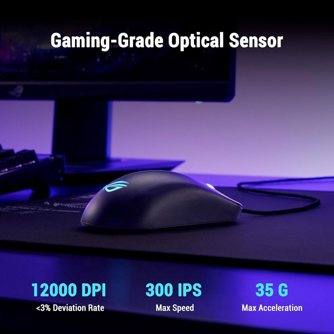 ASUS ROG Harpe Mini Core Wired Mouse — Periferik cihazlar, Bakı (10)