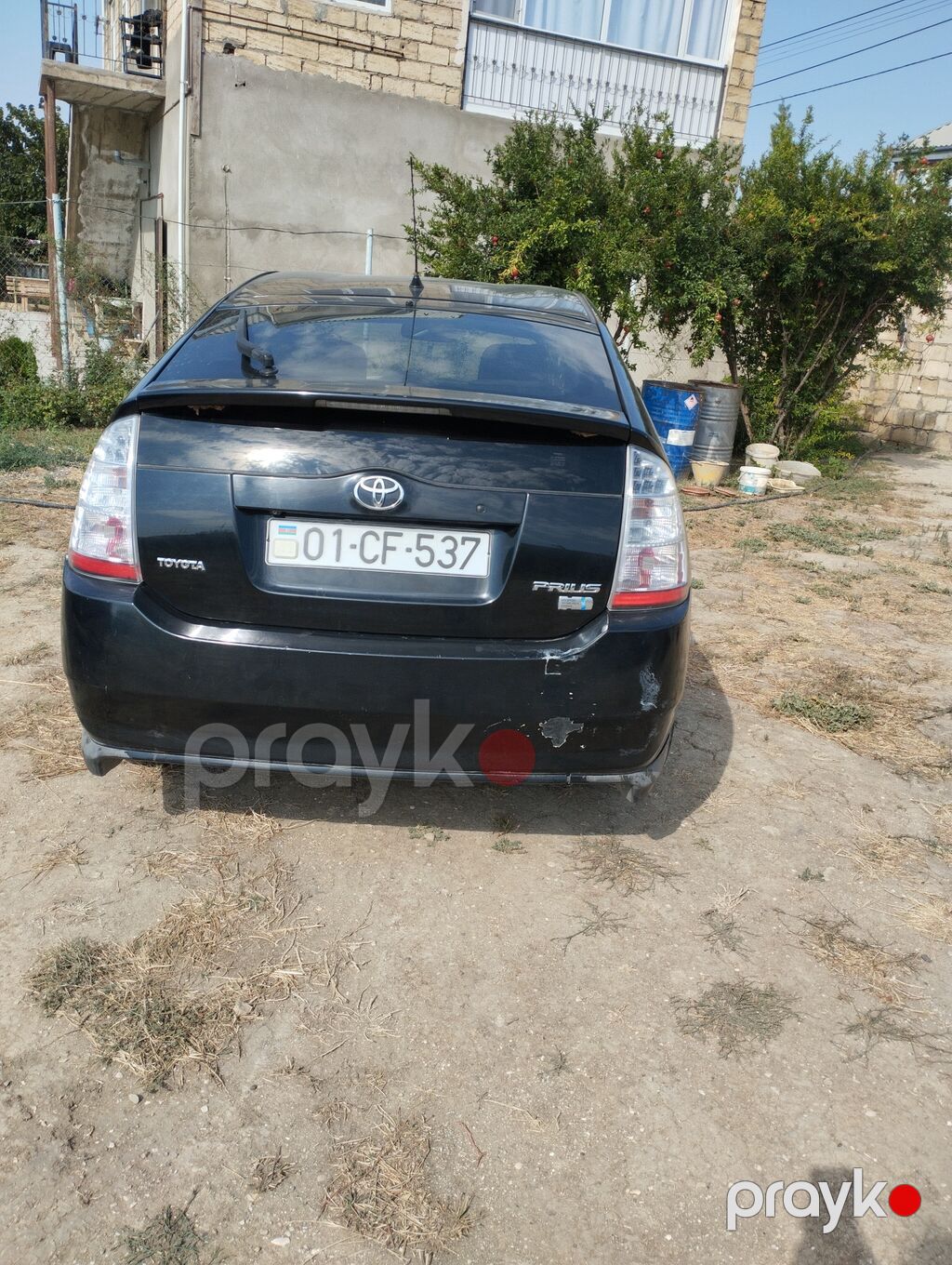 Toyota Prius (2-ci nəsil) hibrid hetçbek - Rəng: qara - Kuzov: 5 — Avtomobillər, Sumqayıt (9)