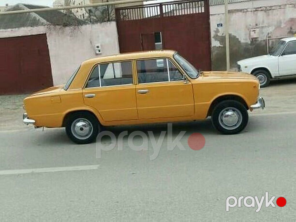 Yalnız WhatsApp VAZ 2101 “Jiquli” sedan, xardal-sarı rəngdə klassik — Avto, Bakı (5)