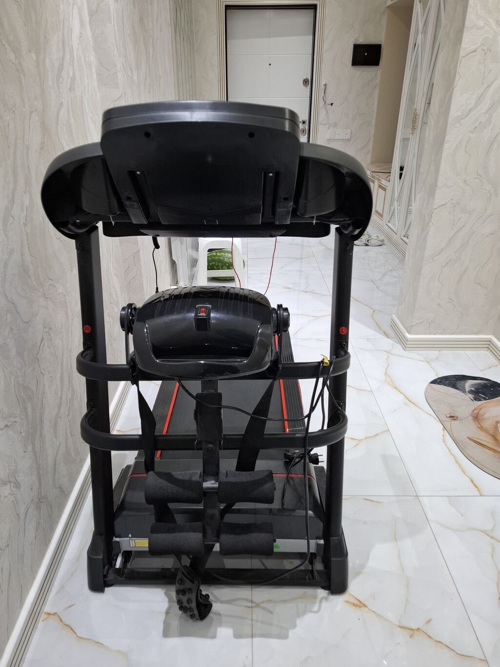 JIMUSI qaçış trenajoru - Güclü elektrikli treadmill, evdə kardio və — İdman və istirahət, Masazır (2)