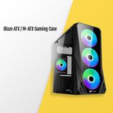 Gamers Blaze ATX / M-ATX Gaming Case — Alfa Electronics — Electronics
