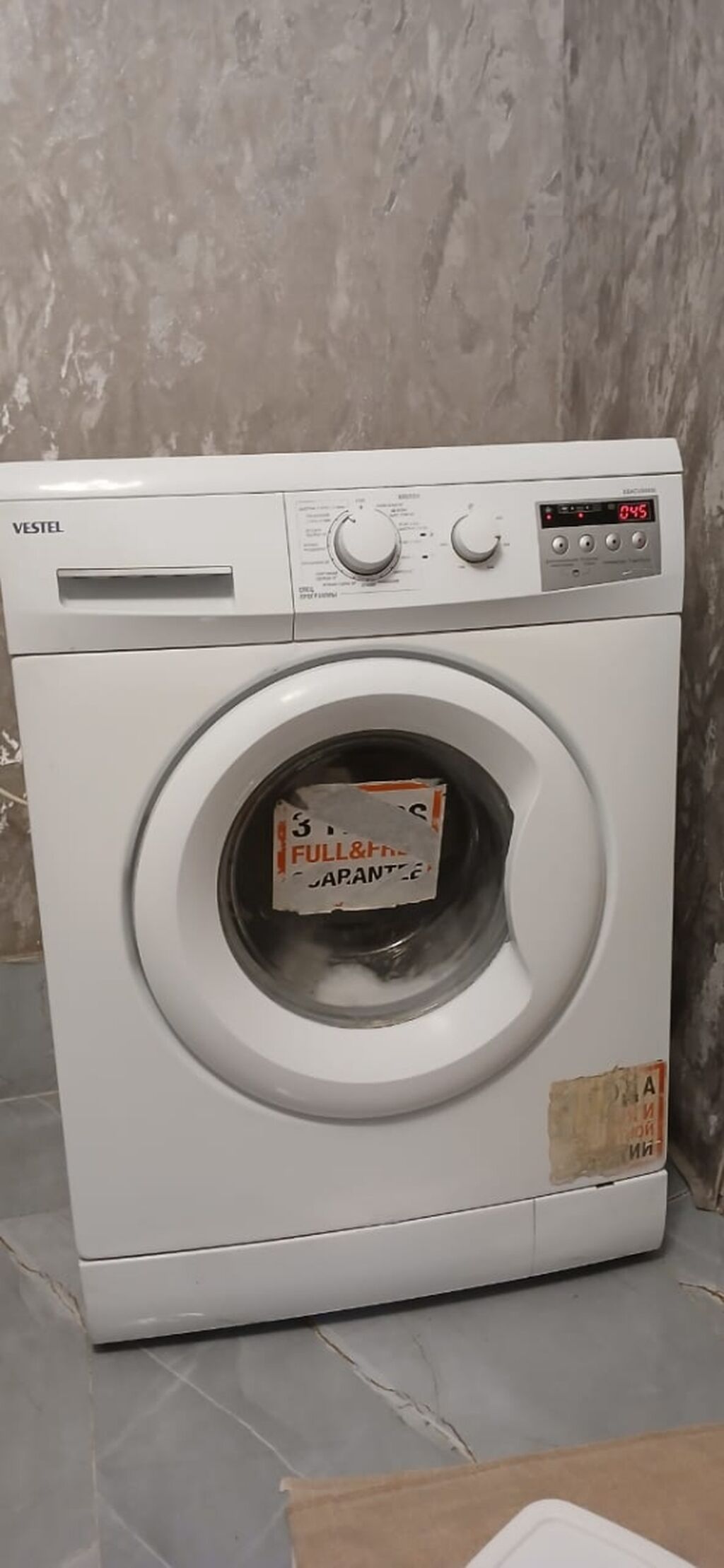 Vestel paltaryuyan maşın – ESACUS0850 - Ön yükləməli, kompakt korpus — Paltaryuyan maşınlar, Digah (4)