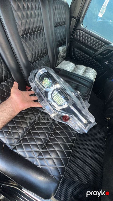 BMW F30 sağ far bloku, duman əleyhinə LED