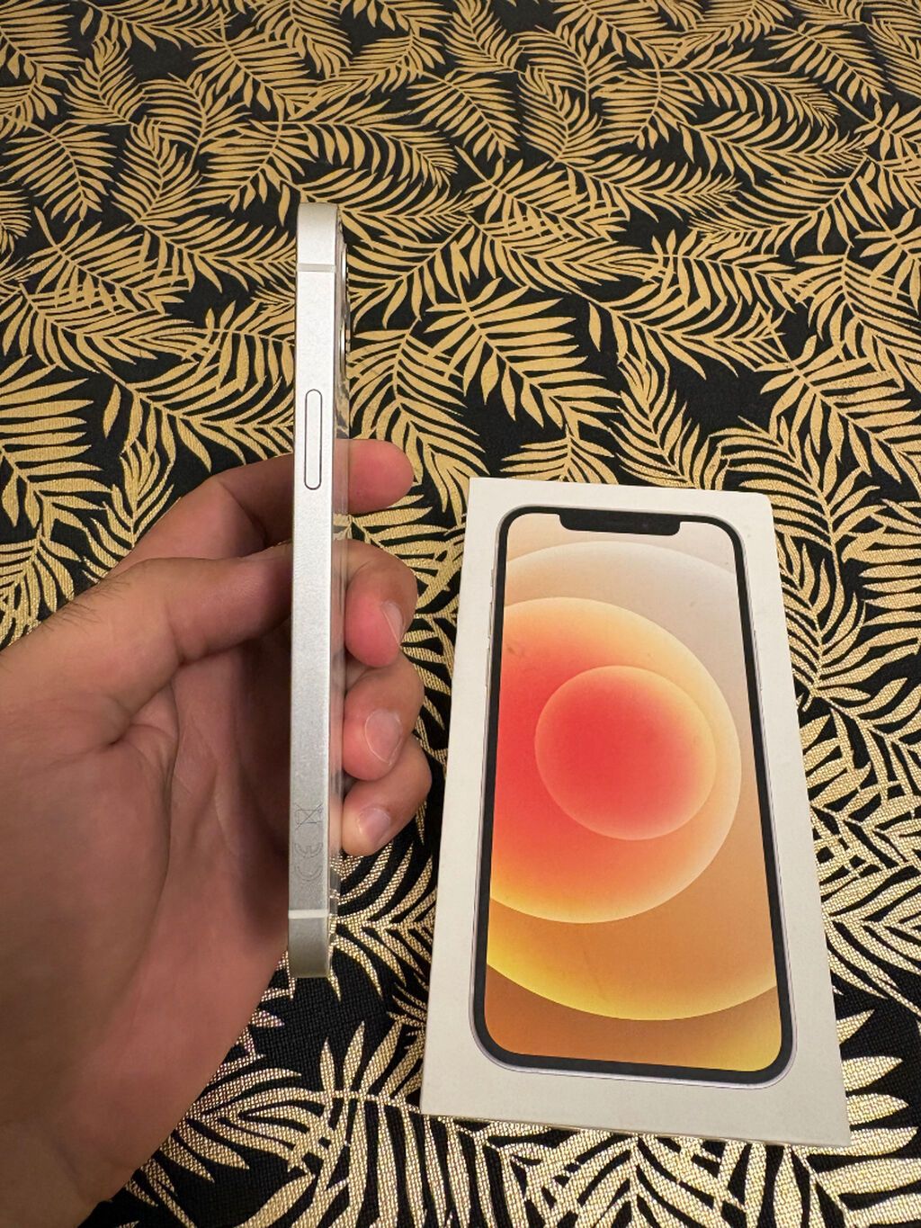 IPhone 12, 128 GB, Ağ, Barmaq izi, Simsiz şarj, Face ID — Apple iPhone, Bakı (2)