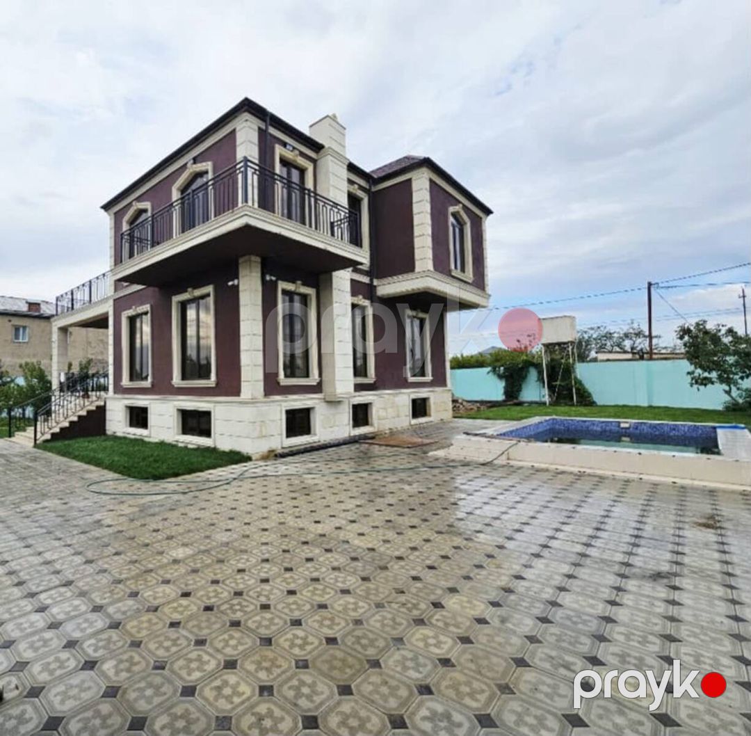 Satılır 11 otaqlı həyət evi/bağ evi 450 m² — Ev, villa, Bakı (2)