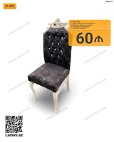 Klassik dizaynlı yumşaq oturacaqlı stul - Model: Kod 2711 - Miqdar: 1 — Furniture