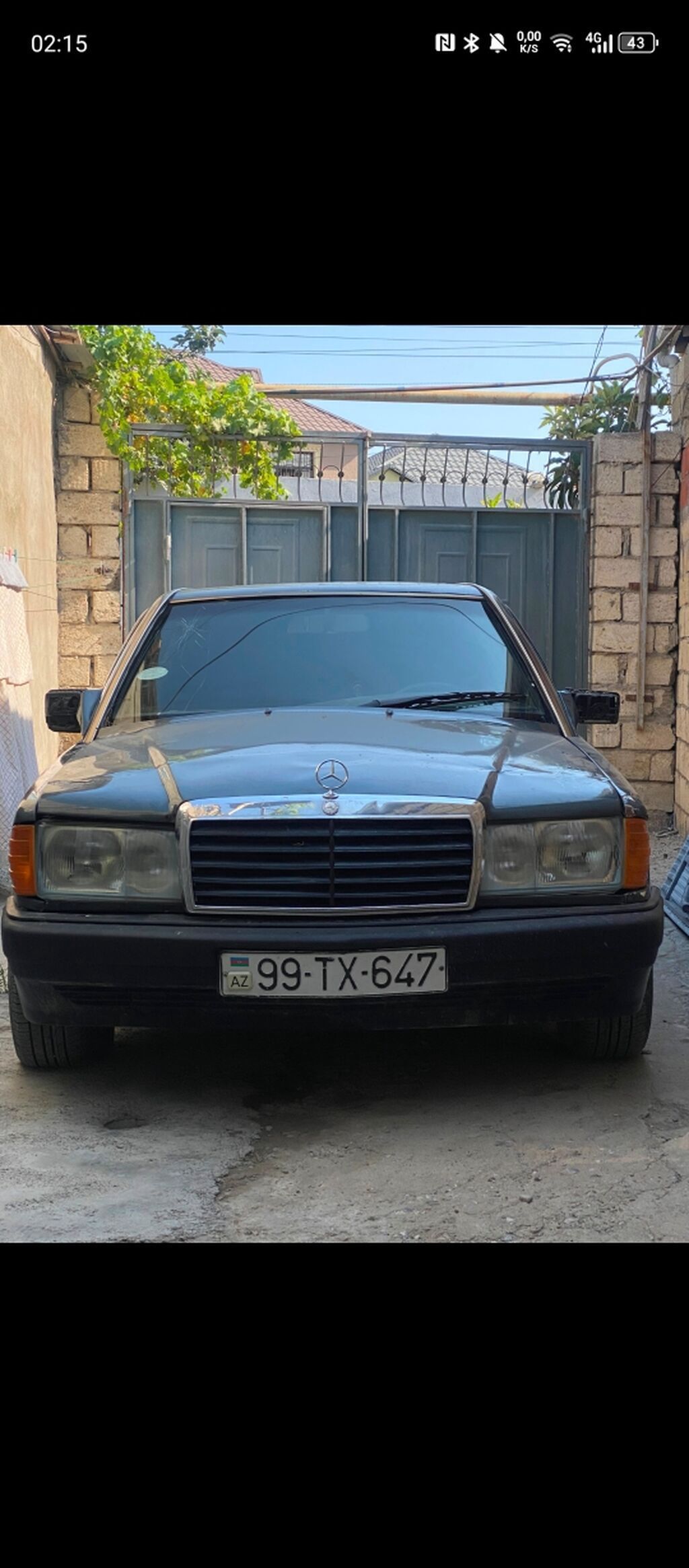 Mercedes-Benz 190 (W201): 1.8 l | 1990 il Sedan — Avto, Masazır (3)