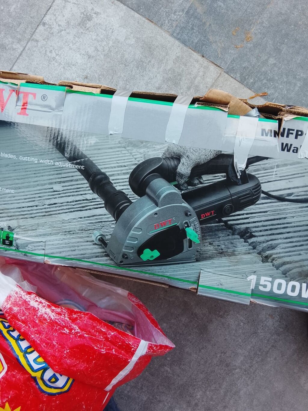 DWT MNF P15-125 divar qırıcı (Wall Chaser) – 1500W Xüsusiyyətlər: - — Alətlər, Gəncə (3)