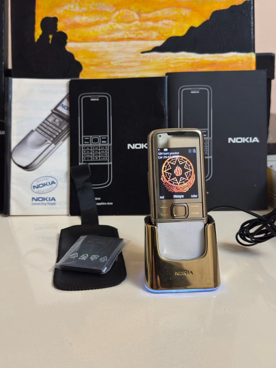 Nokia 8800 Gold Arte — Telefonlar və qadjetlər, Bakı (12)
