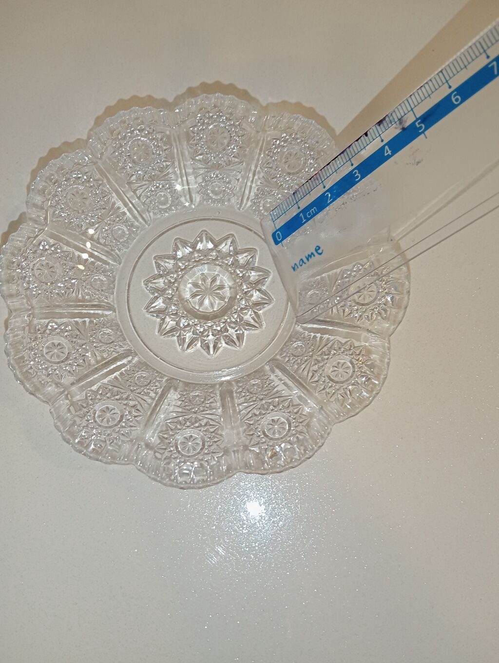 Tort və şiriniyyat qabı, Şüşə — Mallar, Bakı (7)