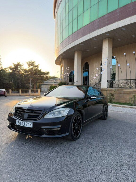 Mercedes S 350, 3.5 L, 2006 il, 500 014 km — Avtomobillər, Bakı (5)