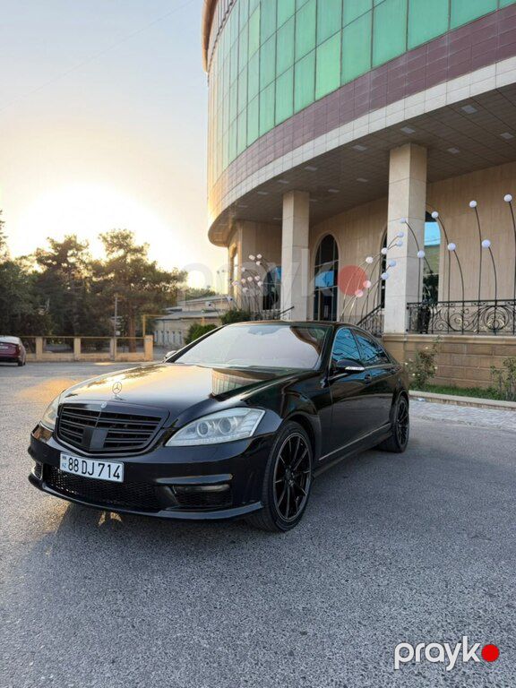 Mercedes S 350, 3.5 L, 2006 il, 500 014 km — Avtomobillər, Bakı (5)
