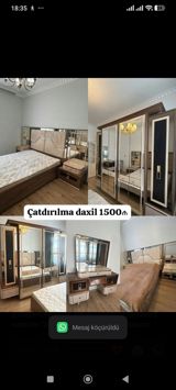 Bazali yataq desti 1500 manat.*Catdirilma quraşdırılma yaxin erazilere — Mebel