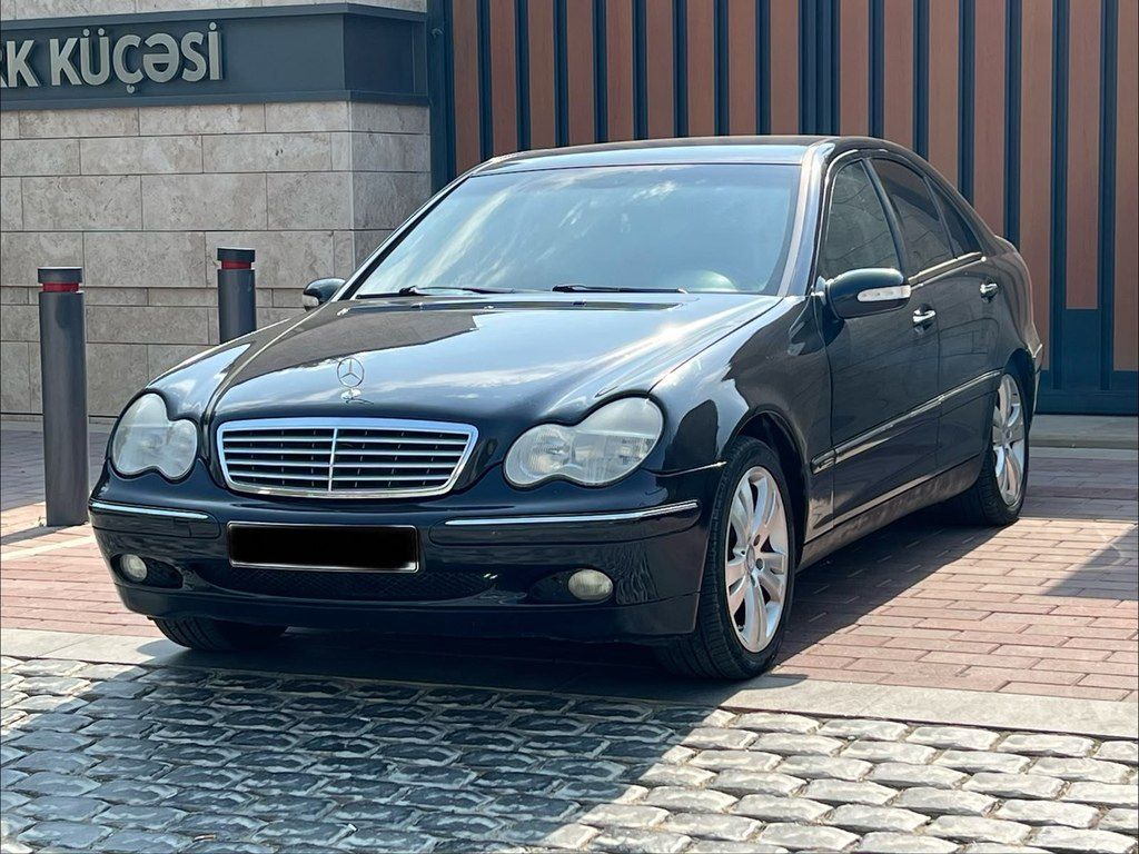 Mercedes C 240, 2.6 L, 2000 il, 479 000 km — Avtomobillər, Bakı (4)