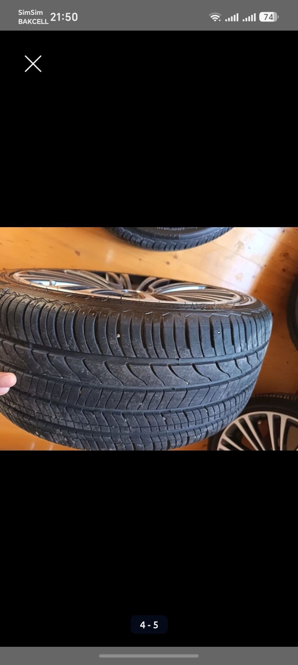 Kia orijinal yüngül lehimli disk dəsti - Miqdar: 4 ədəd - Ölçü: 18" — Avto, Biləsuvar (6)