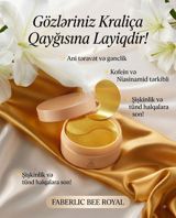 Faberlic Bee Royal gözaltı hidrojel yamaqları - Ani təravət və — Personal care and cosmetics