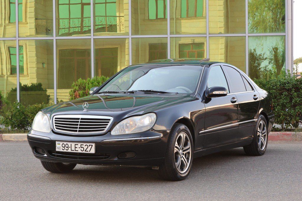 Mercedes S 320, 3.2 L, 2000 il, 326 236 km — Avtomobillər, İmişli (2)