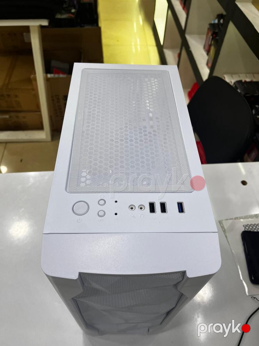 Gaming Case "GameKM IceDrill Atx (White)" — Elektronika, Bakı (10)