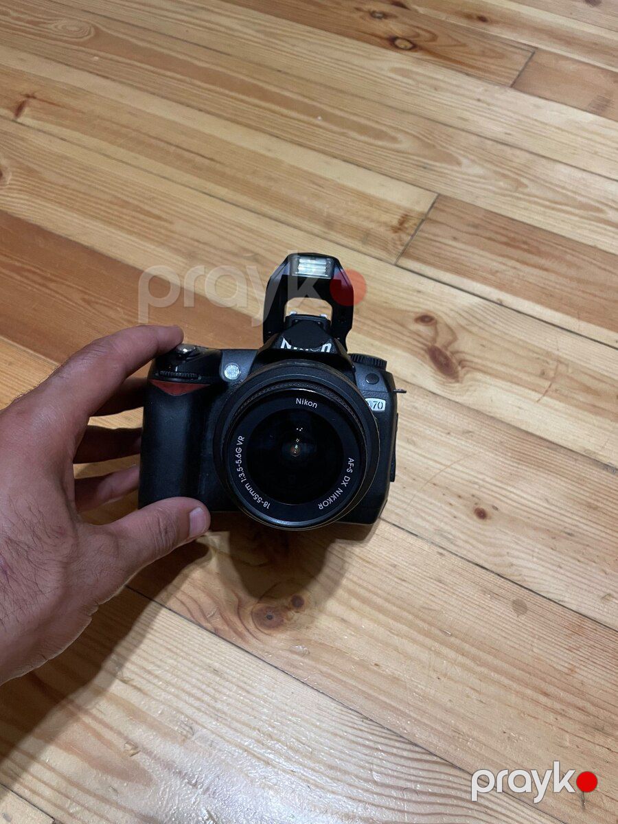 Fotoaparat Nikon D70 — Foto və video texnikası, Bakı (2)
