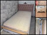 💫 Çarpayi + tumba *qiymət 100 azn* Yaxşı vəziyyətdə Çarpayi ayaq — Mebel